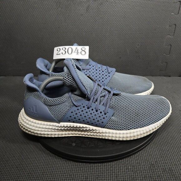 Adidas 24/7 TR Shoes Mens Sz 10.5 Gray White Athletic Trainers Sneakers - Picture 1 of 8